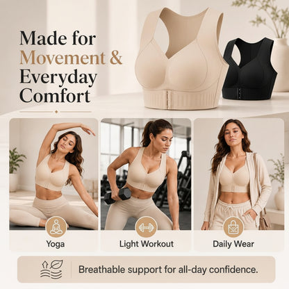 PostureLift Bra – Seamless Comfort & Back Support